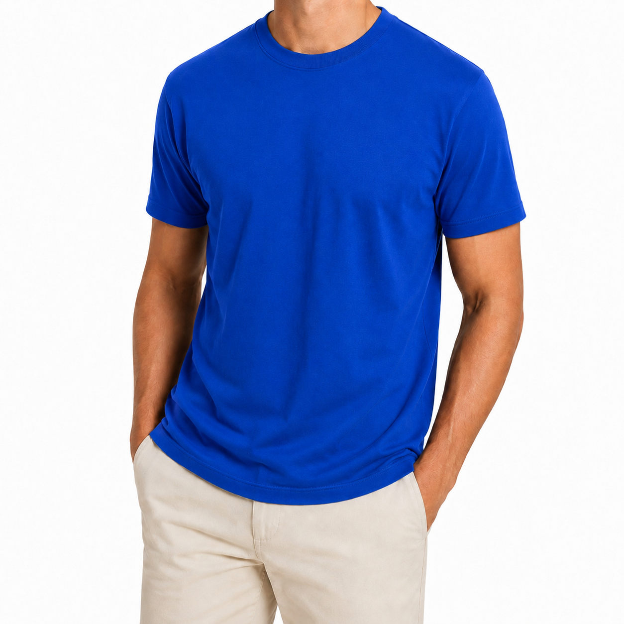 Polera Polo Manga Corta Estampada - Vista Frente